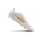 adidas F50 Elite FG Nuovo Scarpa Ftwr Bianco Oro Met