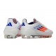 adidas F50 Elite FG Nuovo Scarpa Bianco Blu Rosso