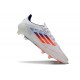 adidas F50 Elite FG Nuovo Scarpa Bianco Blu Rosso