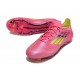adidas F50 Elite FG Nuovo Scarpa Rosa Giallo