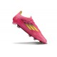 adidas F50 Elite FG Nuovo Scarpa Rosa Giallo