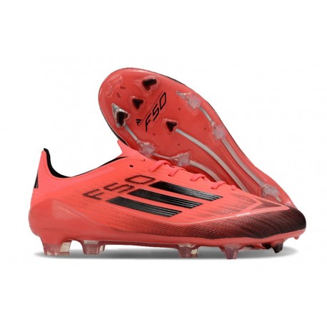 adidas F50 Elite FG Nuovo Scarpa Rosso Nero