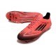 adidas F50 Elite FG Nuovo Scarpa Rosso Nero