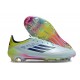 adidas F50 Elite FG Nuovo Scarpa Blu Nero Giallo