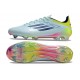 adidas F50 Elite FG Nuovo Scarpa Blu Nero Giallo