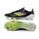 adidas F50 Elite FG Nuovo Scarpa Unity Viola Bianco Limone Lucido