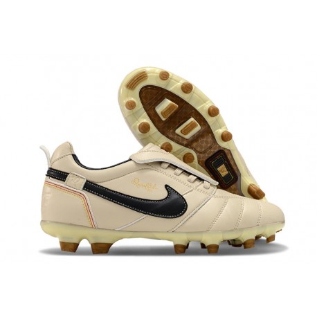 Nike Tiempo Legend X Elite FG Scarpa Lemonade Nero