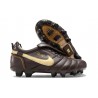 Nike Tiempo Legend X Elite FG Scarpa Marrone Oro
