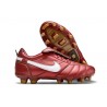 Nike Tiempo Legend X Elite FG Scarpa Rosso Bianco