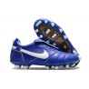 Nike Tiempo Legend X Elite FG Scarpa Ronaldo Blu Bianco