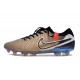 Scarpe Nike Tiempo Legend X Elite FG Future Heritage Oro Silk Metallico Moneta Nero