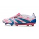 Scarpe Adidas Predator Elite FT FG Ftwr Bianco Solar Blu Solar Rosa