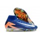Nike Zoom Mercurial Superfly 10 Elite FG Blu Arancio Bianco