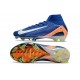 Nike Zoom Mercurial Superfly 10 Elite FG Blu Arancio Bianco