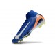 Nike Zoom Mercurial Superfly 10 Elite FG Blu Arancio Bianco