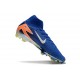 Nike Zoom Mercurial Superfly 10 Elite FG Blu Arancio Bianco