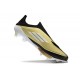 adidas F50+ Elite Senza Lacci FG X Messi Oro Met Nero Bianco