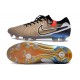 Scarpe Nike Tiempo Legend X Elite FG Future Heritage Oro Silk Metallico Moneta Nero