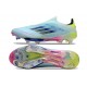 adidas F50+ Elite Senza Lacci FG Almost Blu Semi Blu Lucido Semi Giallo Solare