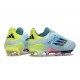 adidas F50+ Elite Senza Lacci FG Almost Blu Semi Blu Lucido Semi Giallo Solare