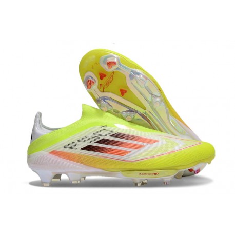 adidas F50+ Elite Senza Lacci FG Giallo