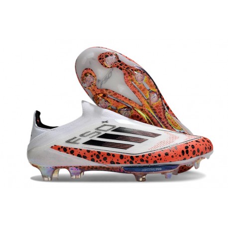adidas F50+ Elite Senza Lacci FG X Messi Bianco Rosso Nero