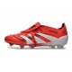Adidas Predator Elite FT FG Rosso Lucido Bianco Nero