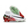 Nike Zoom Mercurial Superfly 10 Elite FG Bianco Rosso Nero