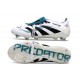 Adidas Predator Elite FT FG Bianco Nero Ciano 