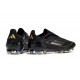 Scarpa adidas F50 Elite Laceless FG Nero Core Ferro Metallizzato Oro Met