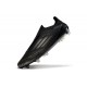 Scarpa adidas F50 Elite Laceless FG Nero Core Ferro Metallizzato Oro Met