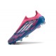Scarpa adidas F50 Elite Laceless FG Solar Blu Ftwr Bianco Solar Rosa