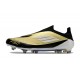 Scarpa adidas F50 Elite Laceless FG Oro Met Nero Bianco