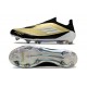 Scarpa adidas F50 Elite Laceless FG Oro Met Nero Bianco