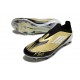 Scarpa adidas F50 Elite Laceless FG Oro Met Nero Bianco