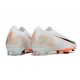 Nike Air Zoom Mercurial Vapor 16 Elite FG Bianco Nero Arancione