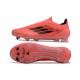 Scarpa adidas F50 Elite Laceless FG Arancione Nero