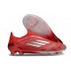 Scarpa adidas F50 Elite Laceless FG Rosso Argento