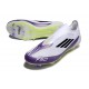 adidas F50 Elite Laceless FG X Messi Ftwr Bianco Nero Core Unity Viola