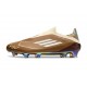 adidas F50 Elite Laceless FG X Bad Bunny Cardboard Crema Bianco Bright Ciano