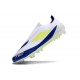 adidas F50 Elite Laceless FG Bianco Giallo Solare Blu Lucido