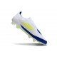 adidas F50 Elite Laceless FG Bianco Giallo Solare Blu Lucido