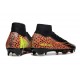 Nike Zoom Mercurial Superfly 10 Elite FG Nero Arancione Giallo