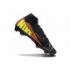 Nike Zoom Mercurial Superfly 10 Elite FG Nero Arancione Giallo