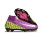 Nike Zoom Mercurial Superfly 10 Elite FG Viola Giallo Bianco