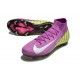 Nike Zoom Mercurial Superfly 10 Elite FG Viola Giallo Bianco