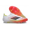 Scarpa adidas F50 Elite Laceless FG Bianco Nero Giallo Solare