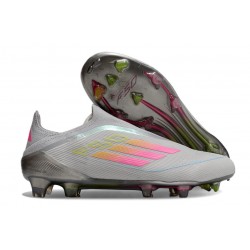 Scarpa adidas F50 Elite Laceless FG Grigio Rosa