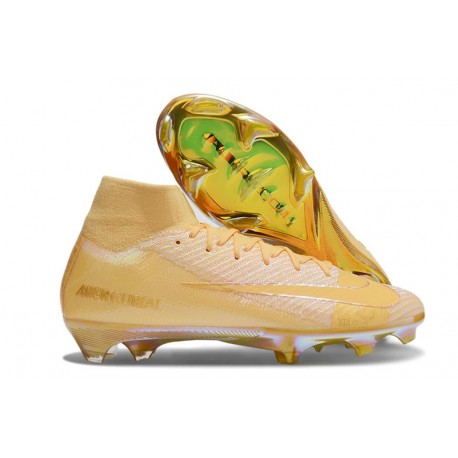 Nike Zoom Mercurial Superfly 10 Elite FG Giallo Oro