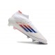 adidas F50 Elite Mid FG Nuovo Ftwr Bianco Rosso Solare Blu Lucido
